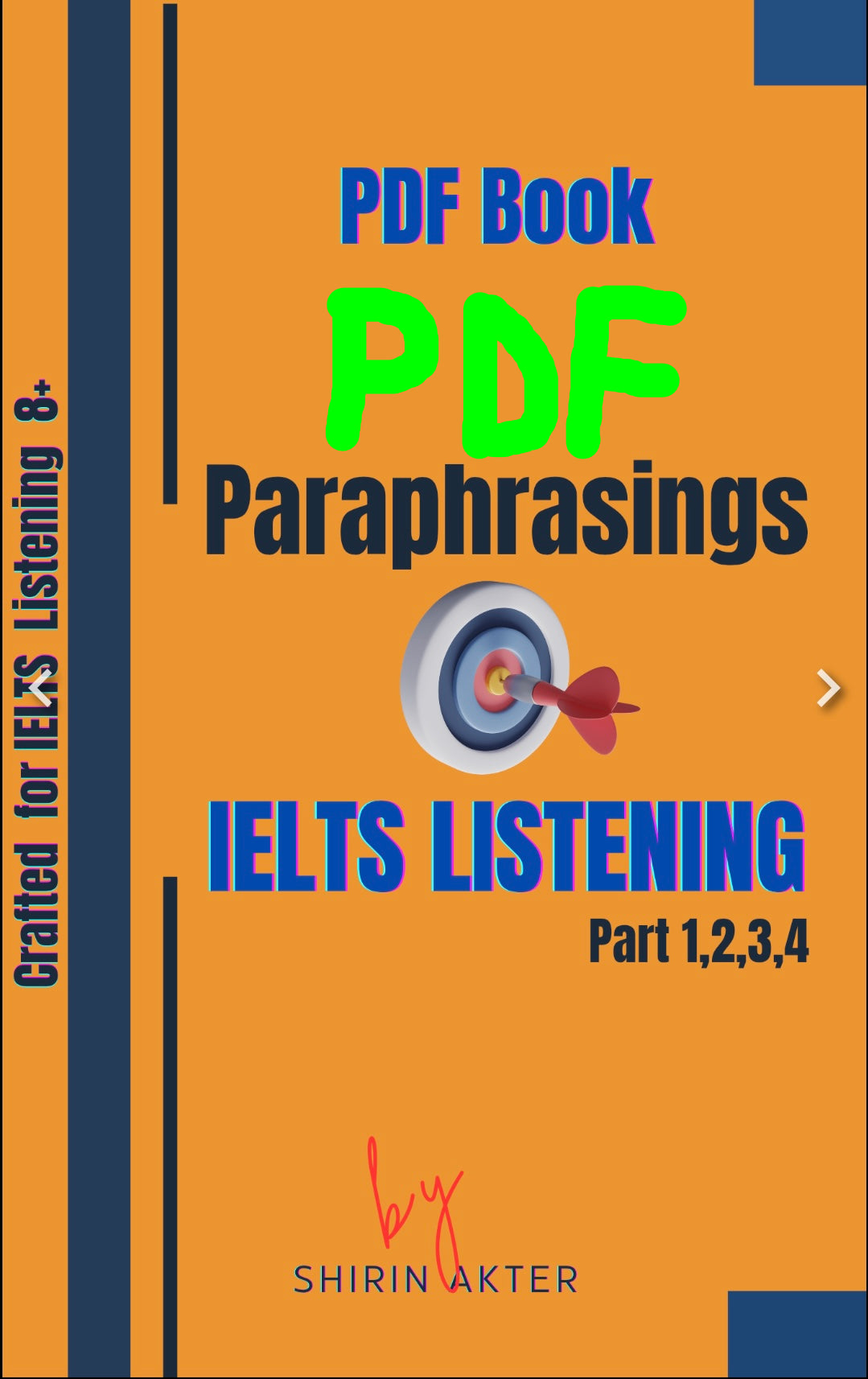 Paraphrasing: IELTS Listening (Soft copy only)