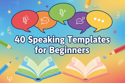 ৪০টি Speaking Templates for Beginners | আত্মবিশ্বাসের সাথে English বলুন