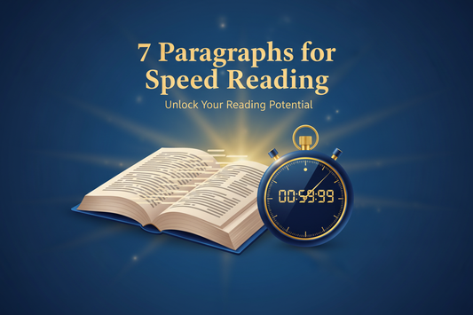 7 Paragraphs for Speed Reading
