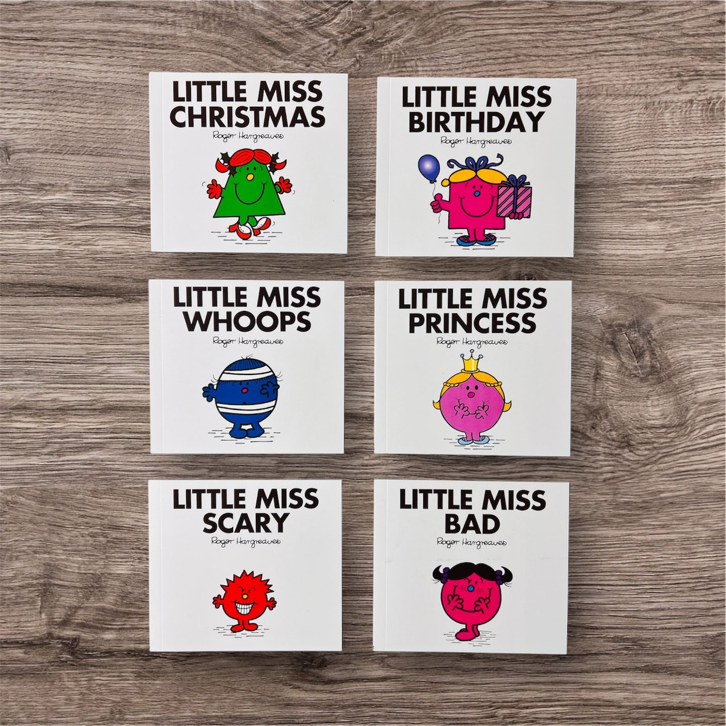 Little Miss Series 1 to 6 (Original Books)