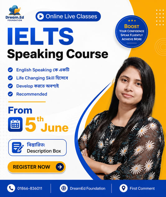 IELTS Speaking 7+ Course (Online Live)