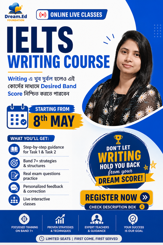 IELTS Writing Course (Online Live)