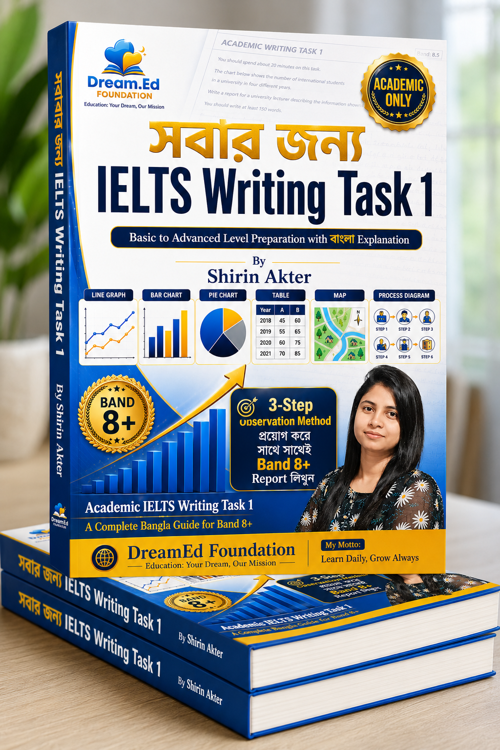 সবার জন্য IELTS Writing Task 1 (PDF only)