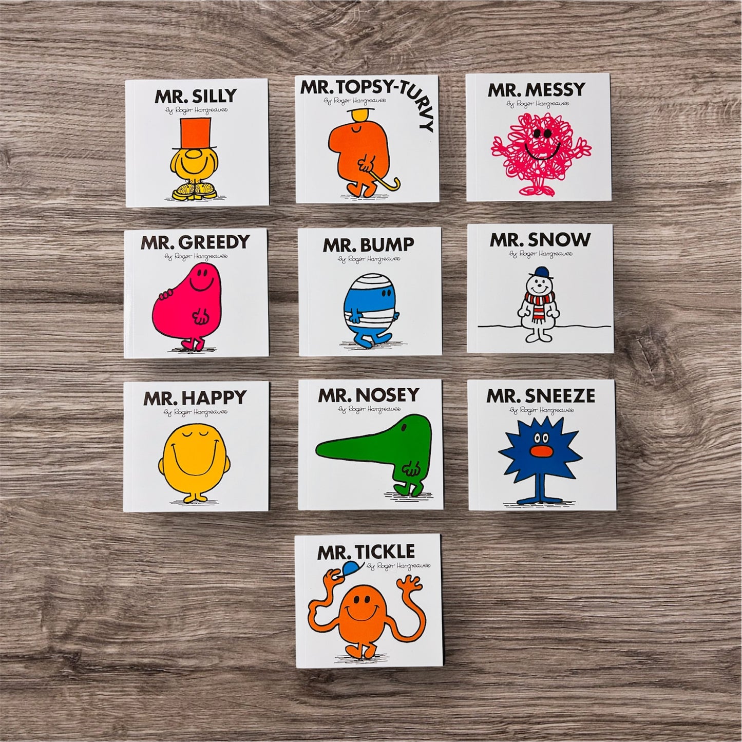 Mr. Men Series 1 to 10 (Original Books)