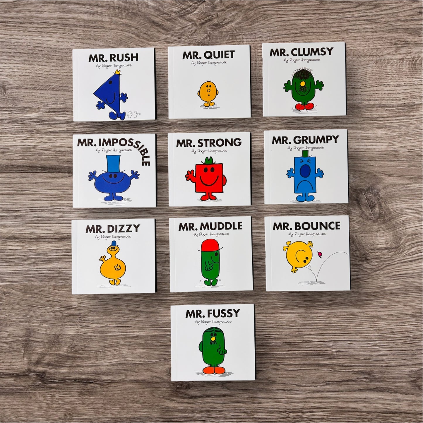 Mr. Men Series 21 to 30 (Original Books)