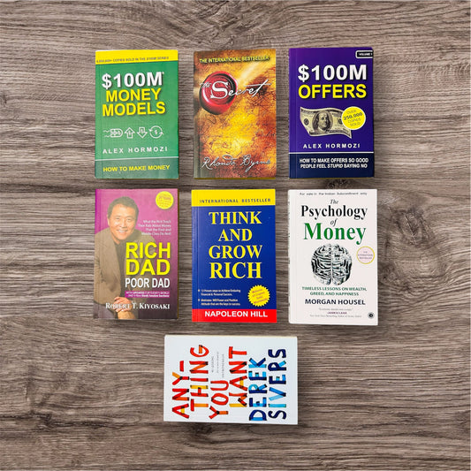 Wealth & Success Bundle: 7 Must-Read Books for Entrepreneurs