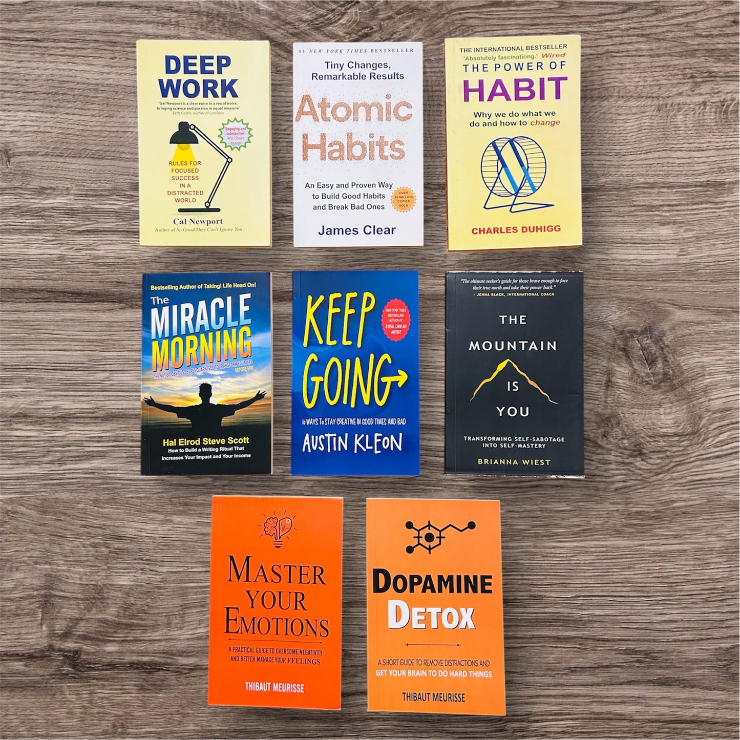 Habits & Growth Bundle: 8 Books to Transform Your Life