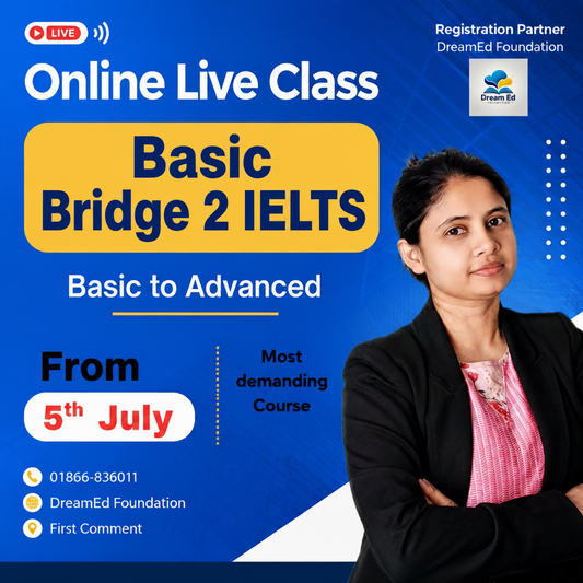 Basic Bridge 2 IELTS - July Banner