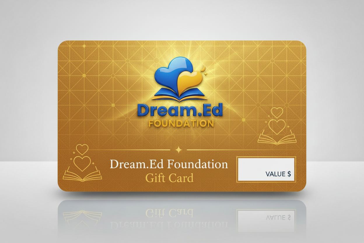 Dream.Ed Foundation Gift Card - Golden